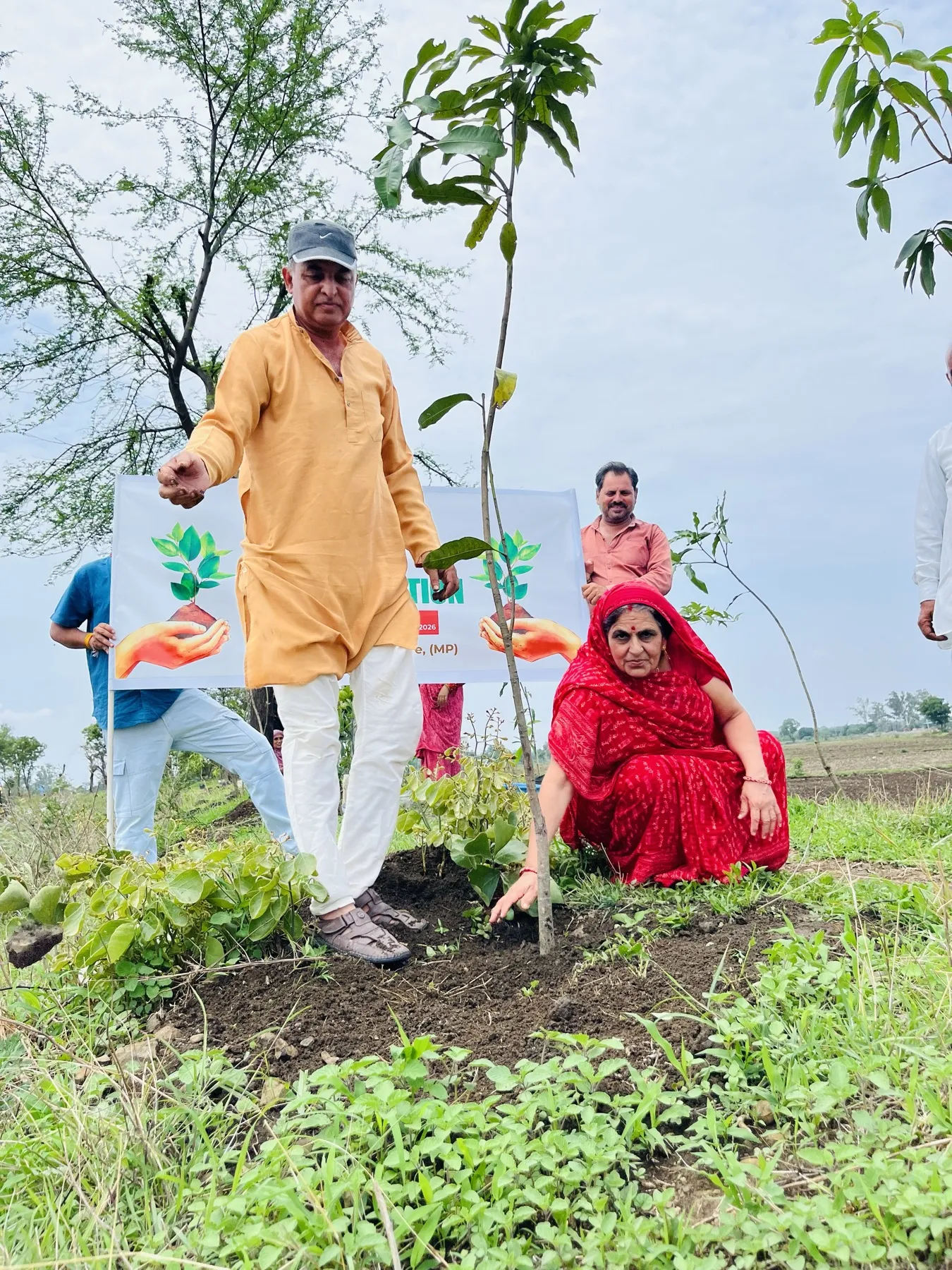 The Dehati Foundation plantation drive and community activities - photo 4
