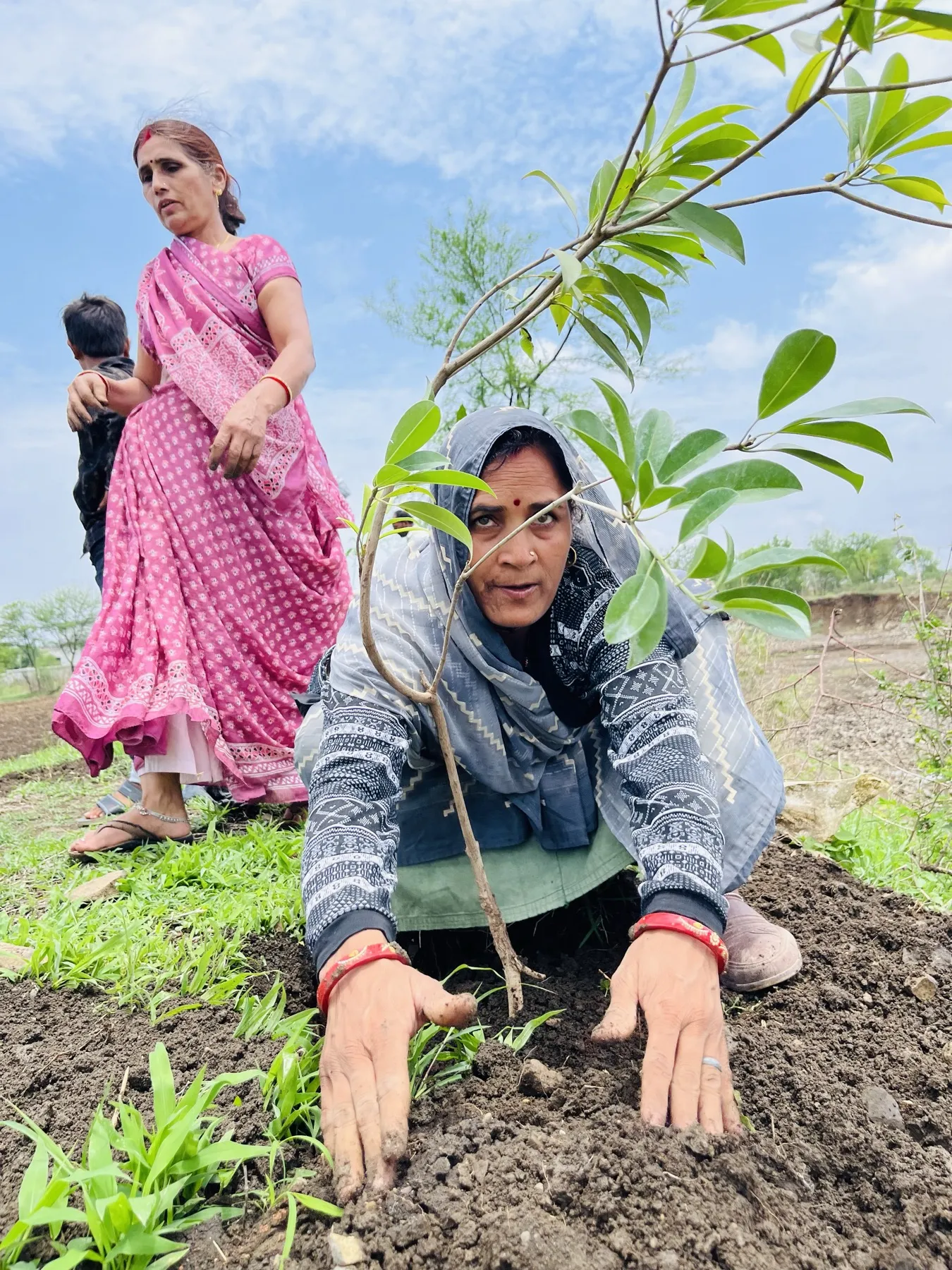 The Dehati Foundation plantation drive and community activities - photo 6