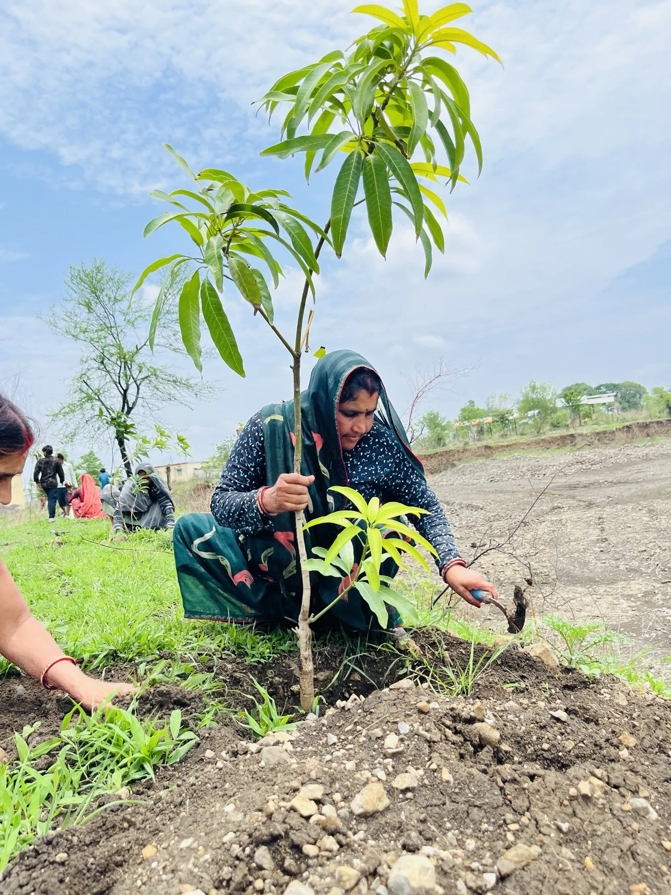 The Dehati Foundation plantation drive and community activities - photo 7