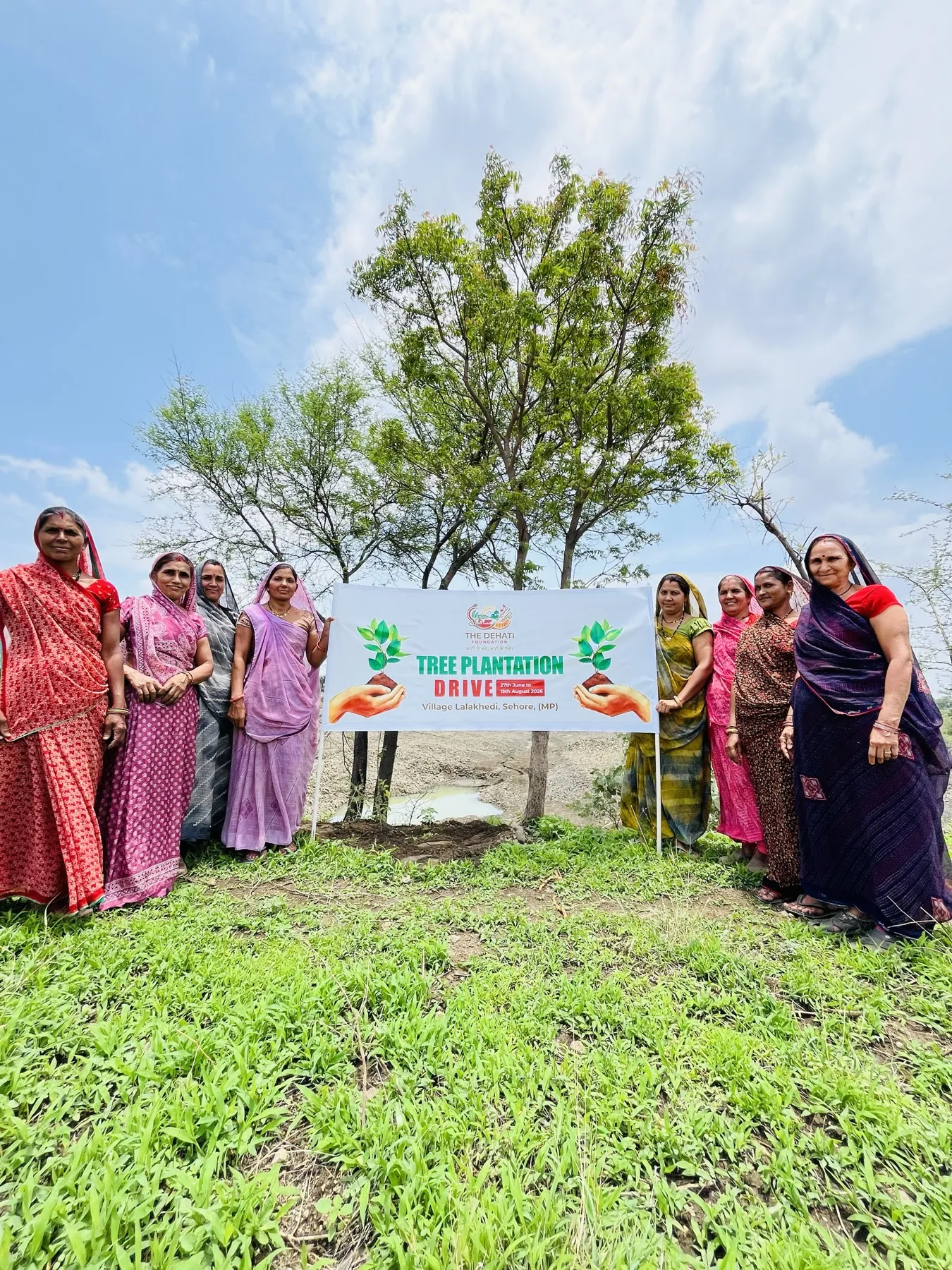 The Dehati Foundation plantation drive and community activities - photo 15